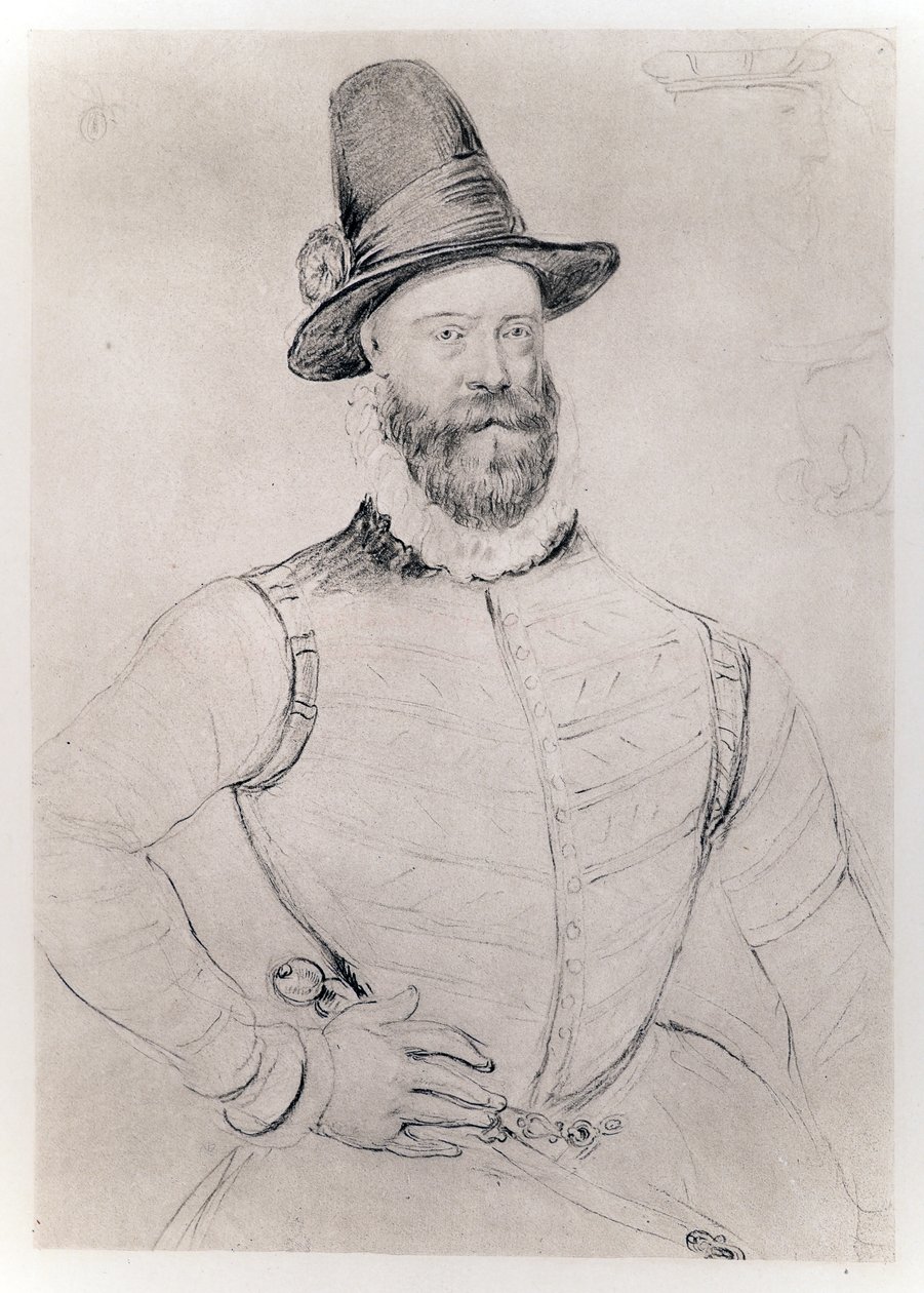 The Regent Morton (c.1516-81) من "James I and VI" ، الذي طبعه مانزي جويانت وشركاه ، باريس بواسطة المدرسة الهولندية