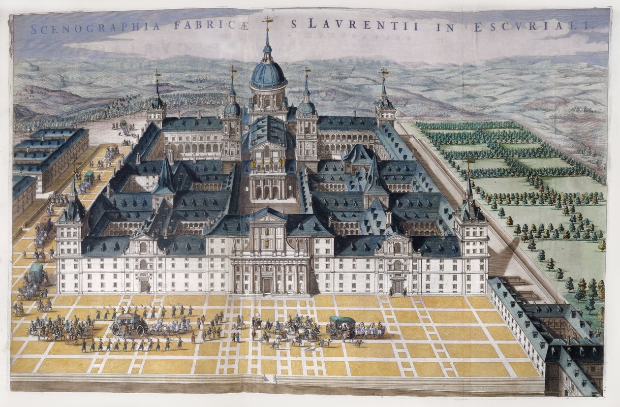 منظر ل مدريد مدريد ، c.1662-5 بواسطة المدرسة الهولندية