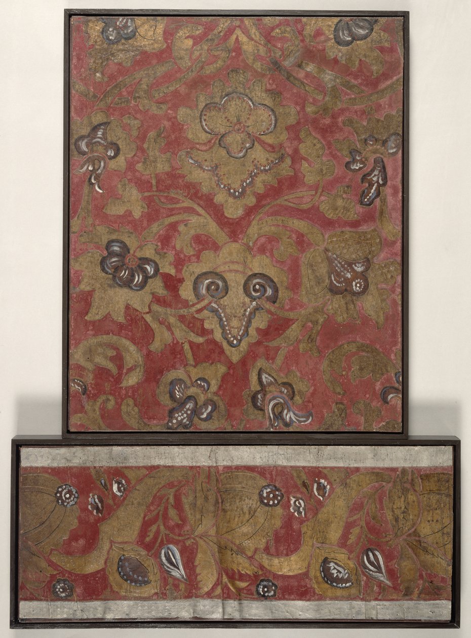 تصميم ورق الجدران ، c.1700 (جلد) بواسطة المدرسة الهولندية
