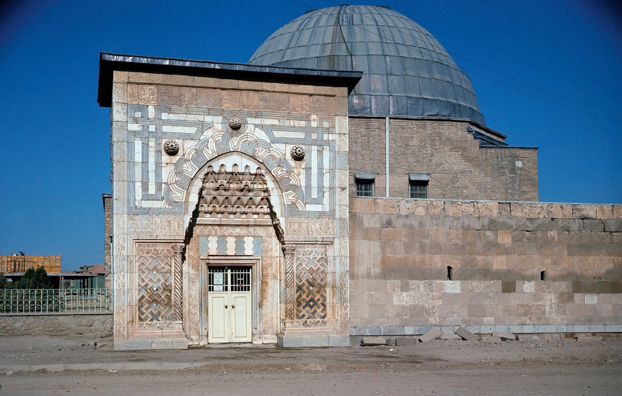 منظر للمدرسة الإسلامية (حوالي 1251) بواسطة سلالة السلجوق