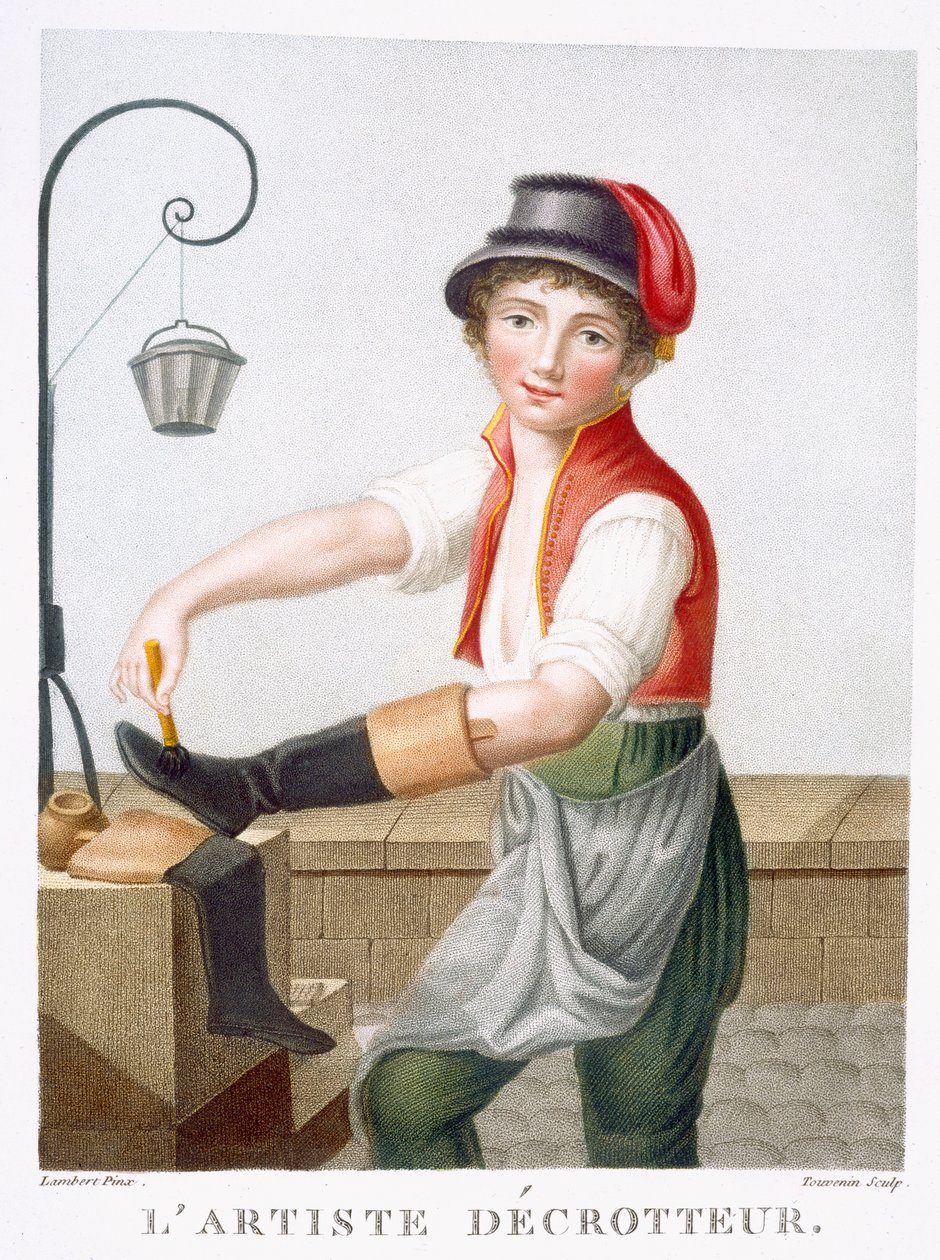 مكشطة التمهيد ، c.1816 بواسطة إي إف لامبرت