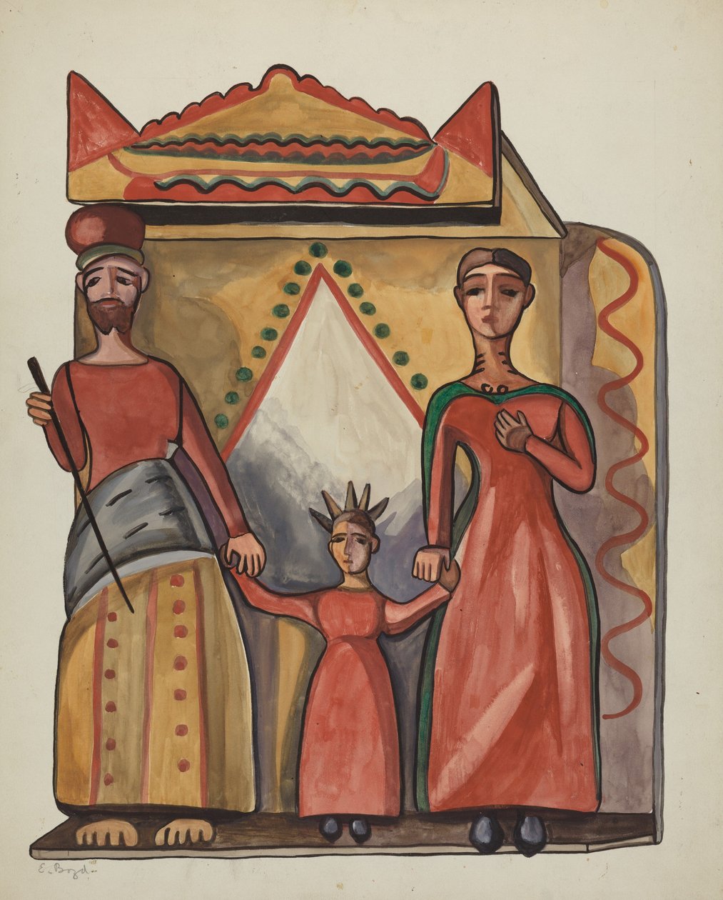 بولتو - العائلة المقدسة ، 19351942. بواسطة إي بويد