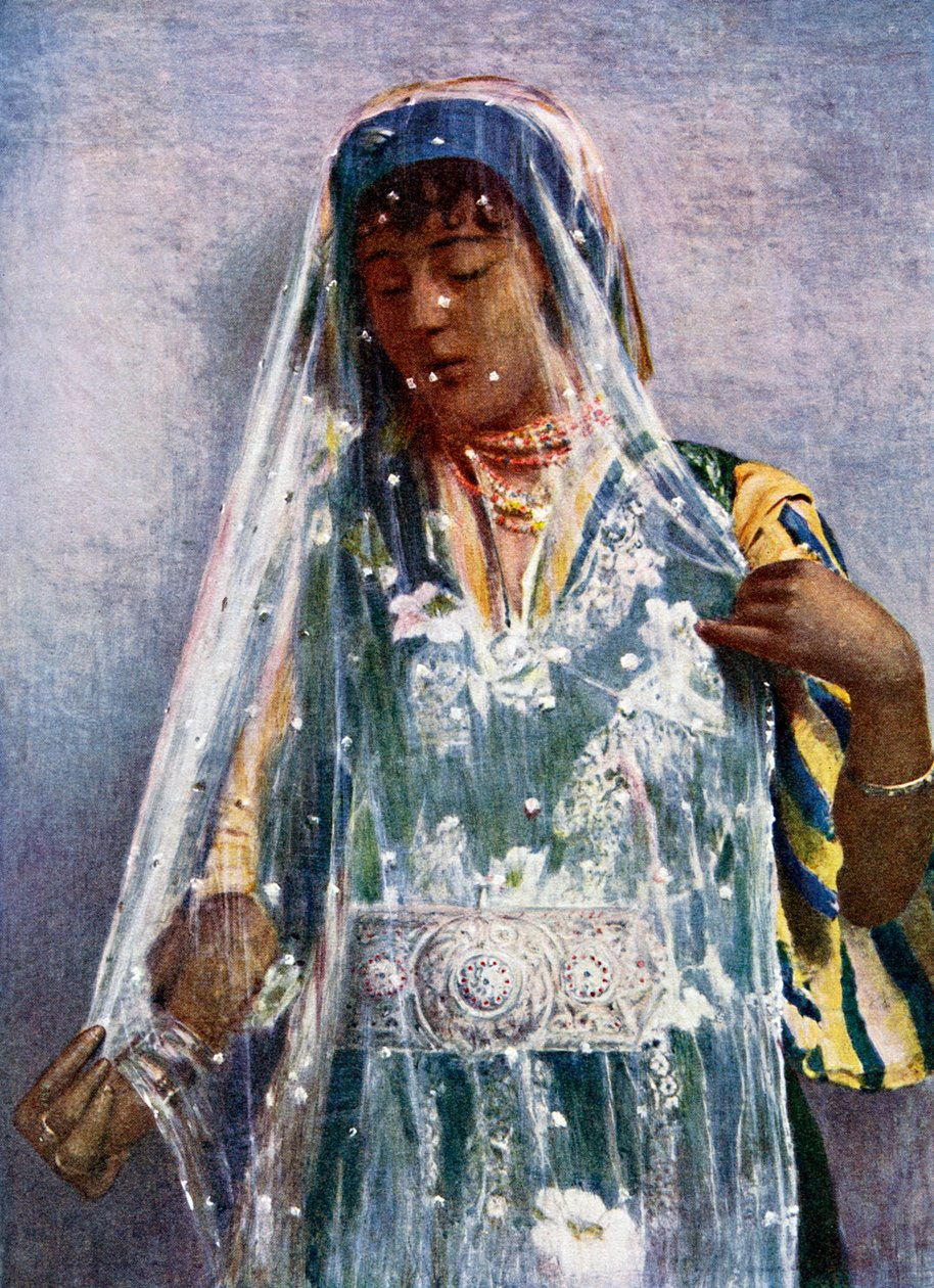 عروس عربية. بواسطة E صفيق