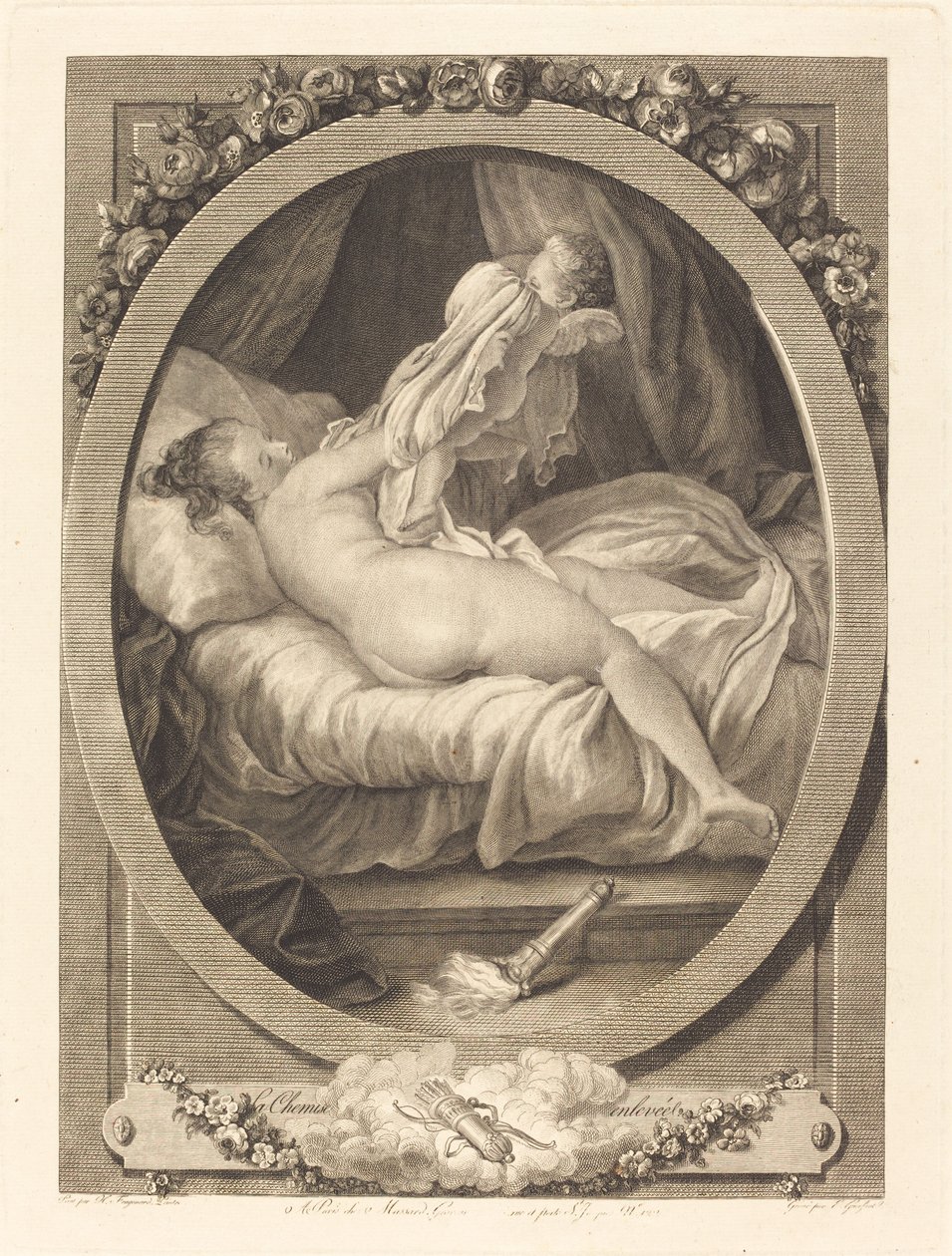 تمت إزالة القميص بواسطة E. Guersant بعد جان هونوريه Fragonard