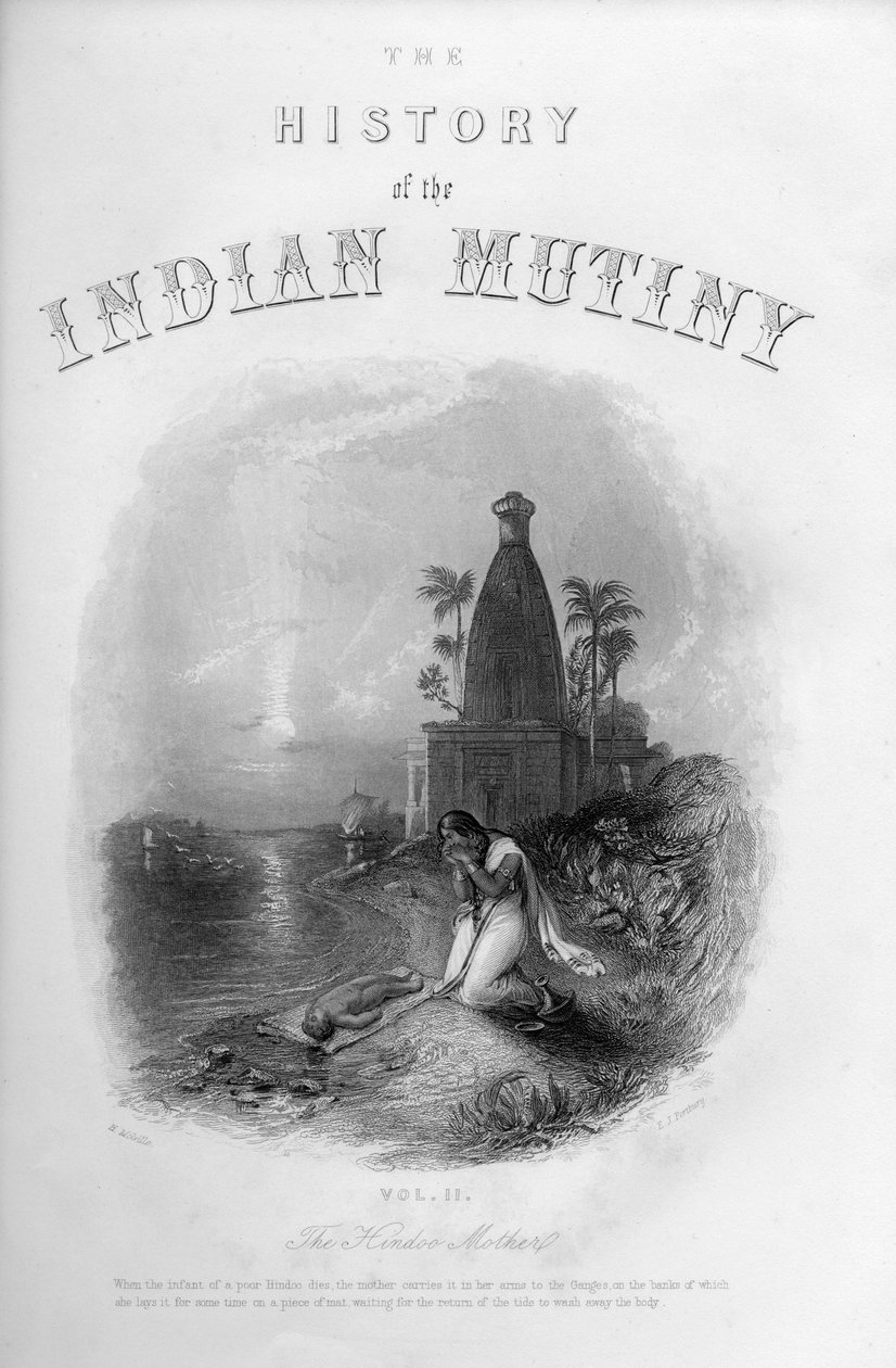 أم الهندو ، c1860. بواسطة EJ Portbury