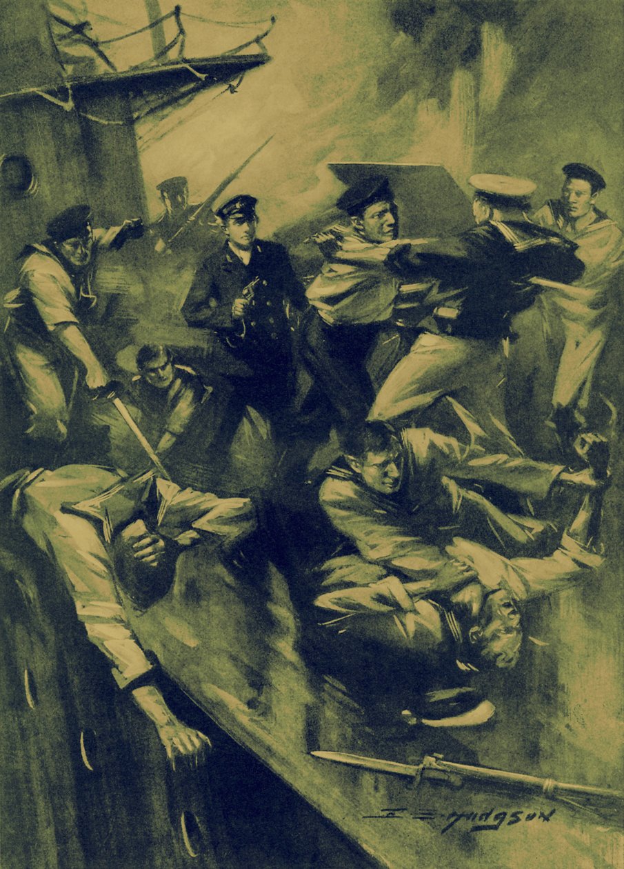 World War 1 - Hand-to-hand fight on the 