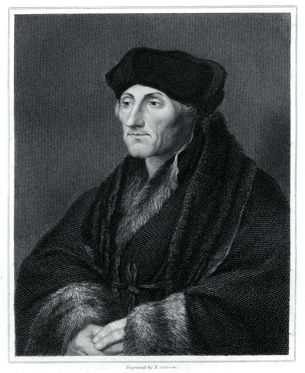 Desiderius Erasmus ، عصر النهضة الإنساني ، 1833 بواسطة E. سكران