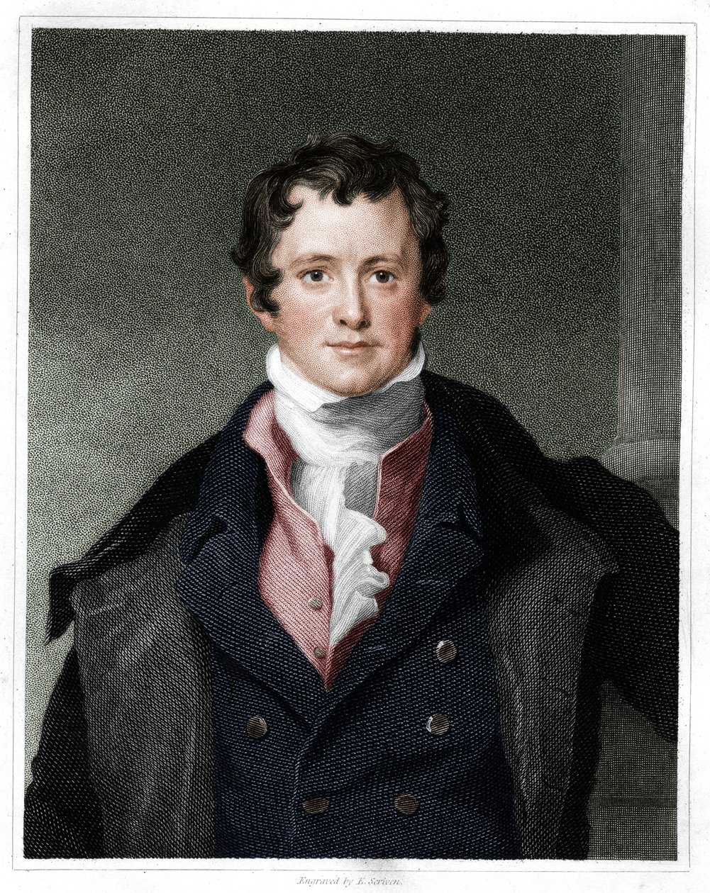 همفري ديفي ، كيميائي إنجليزي ، 1833 بواسطة E. سكران