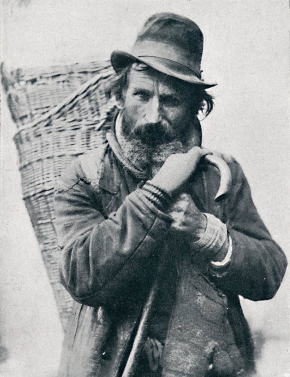 بائع متجول ألماني ، مقاطعة Ehningen ، فورتمبيرغ ، 1912 بواسطة E Uhlenhuth