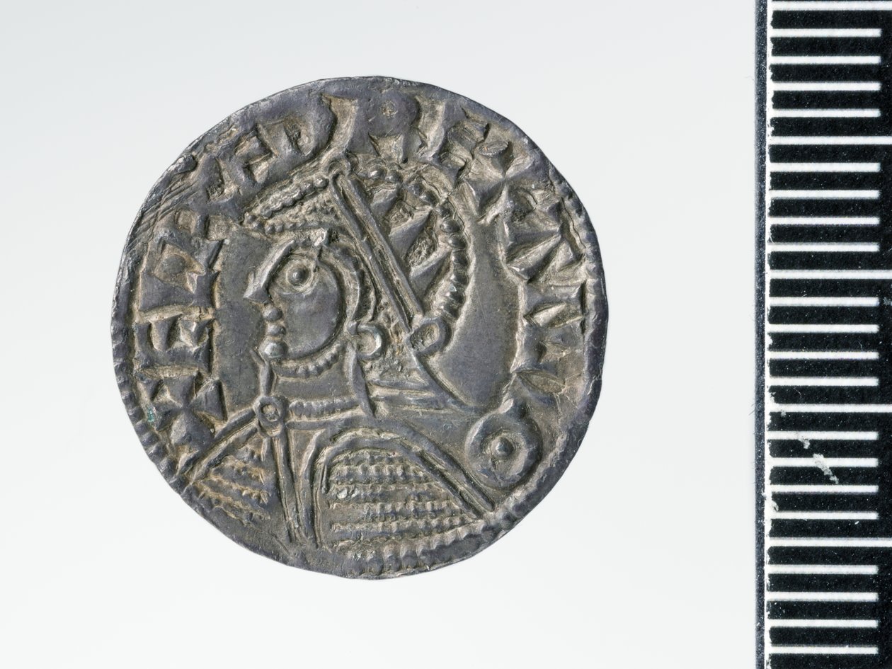 Penny of Æthelred II ، دار سك النقود في لندن ، 978 (فضي) (وجه 3706819) بواسطة Ealdgar Ealdgar