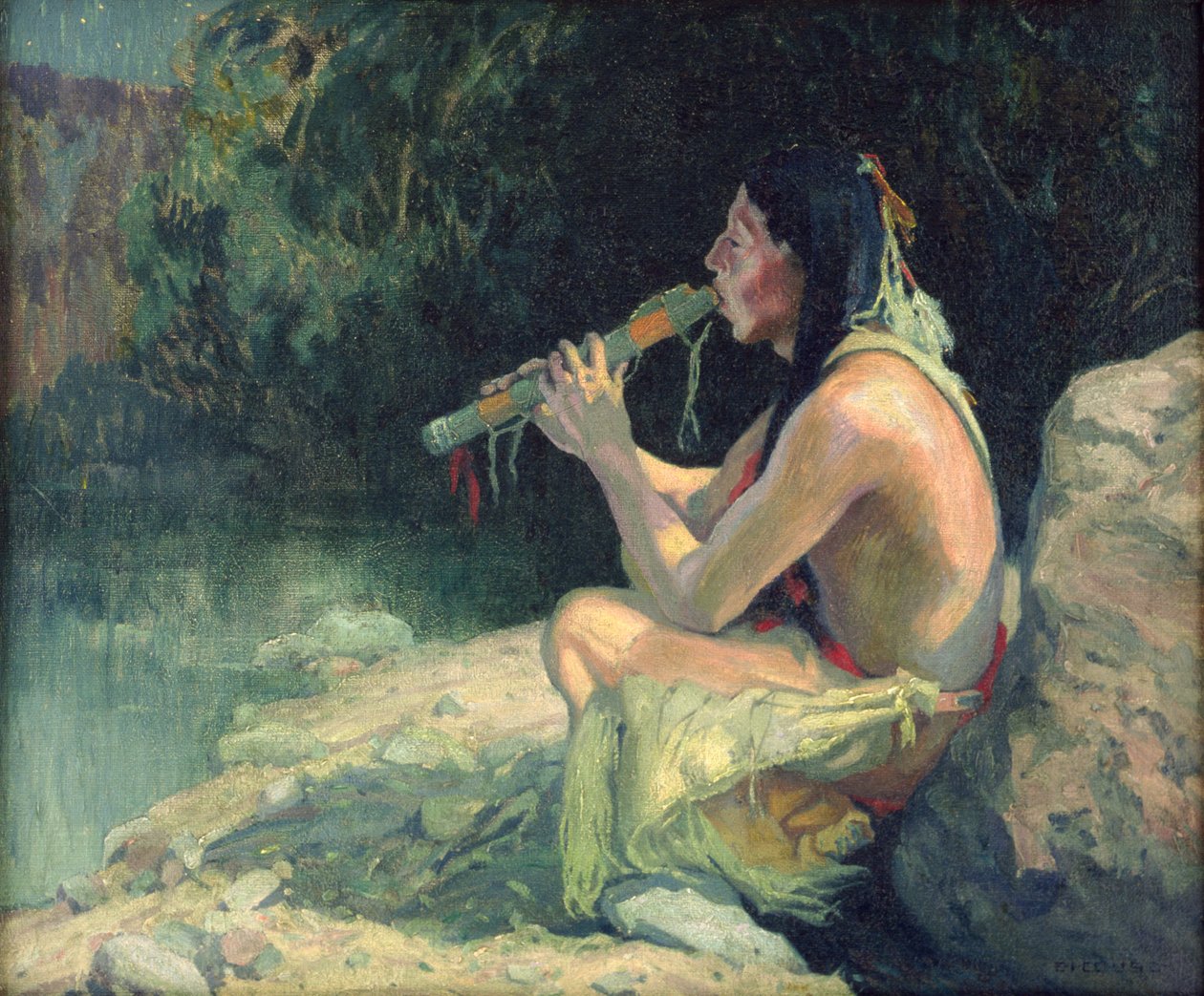 أغنية الحب (أو ضوء القمر) بواسطة Eanger ايرفينج Couse