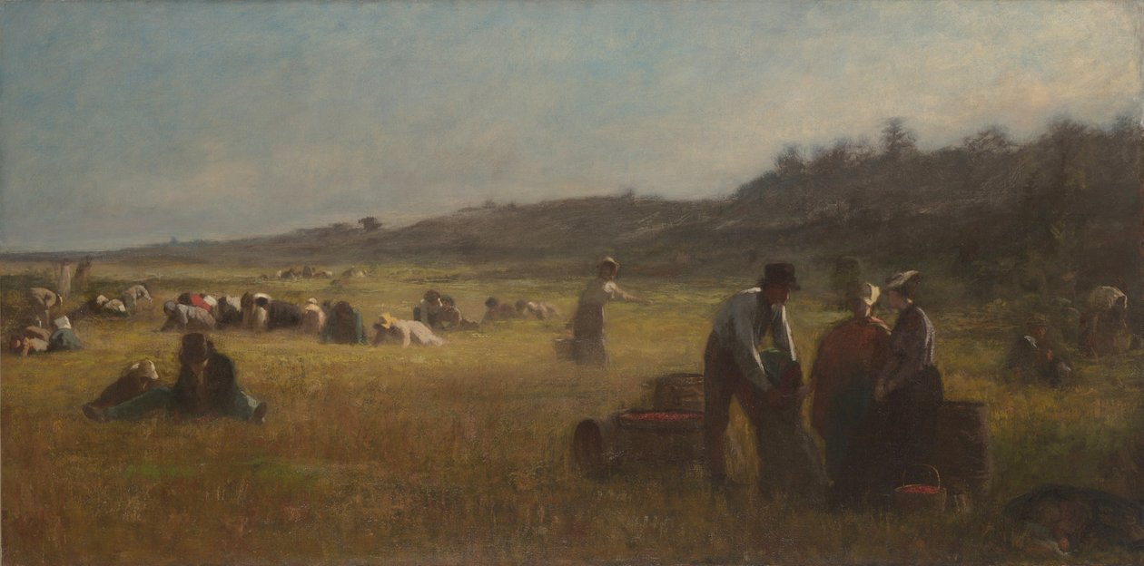 جامعي التوت البري ، c.1878-79 بواسطة ايستمان جونسون
