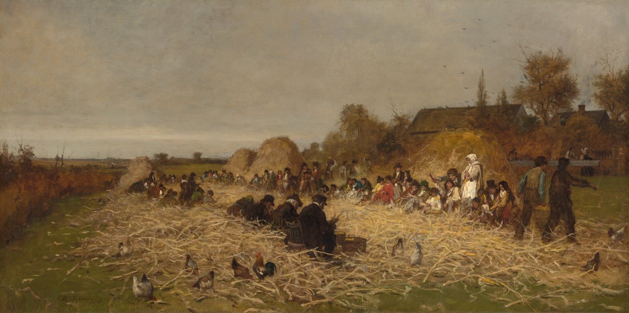 هاسكينج بي ، جزيرة نانتوكيت ، 1876. بواسطة ايستمان جونسون