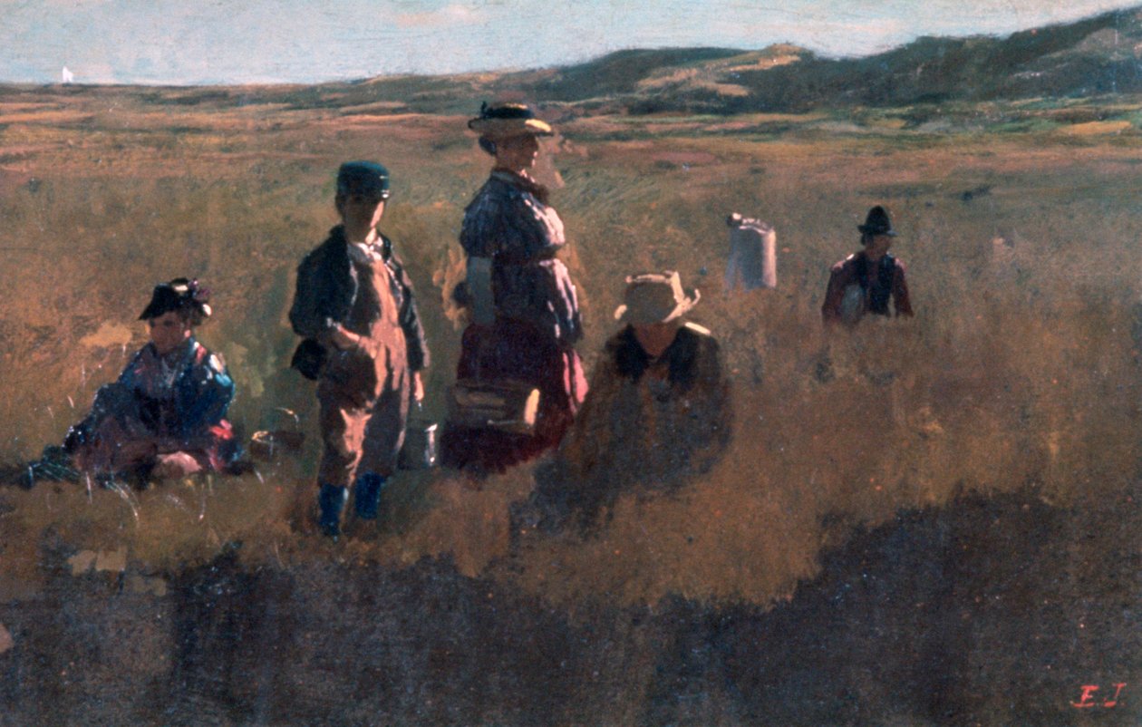 في الميدان ، c1875 بواسطة ايستمان جونسون