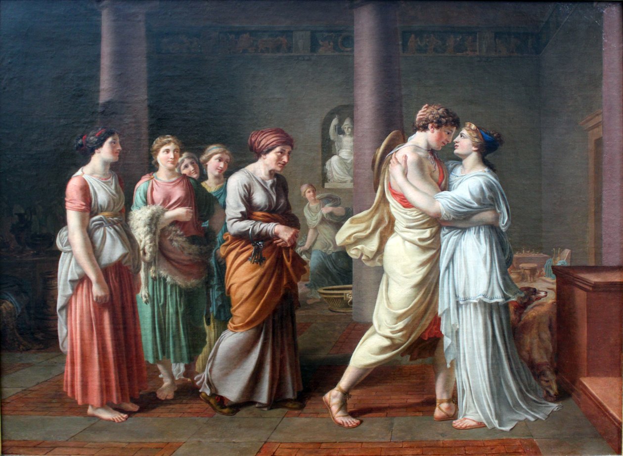 عودة Telemachus بواسطة Eberhard von Wächter