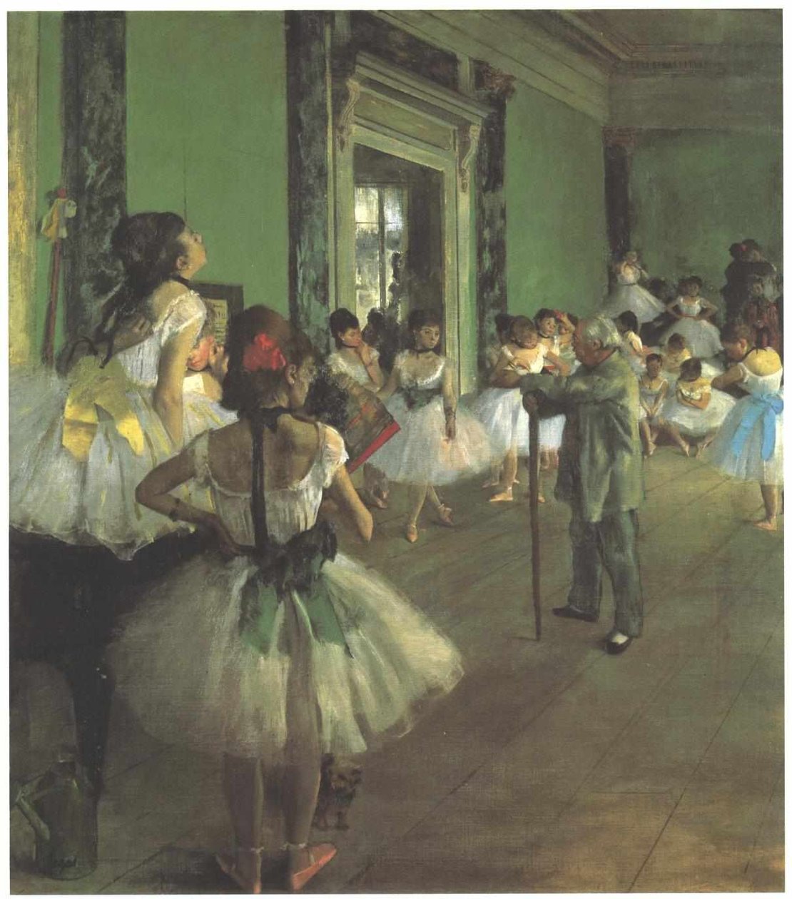 La classe de danse The Dance ClassnGerman: دروس الرقص بواسطة إدغار ديغا