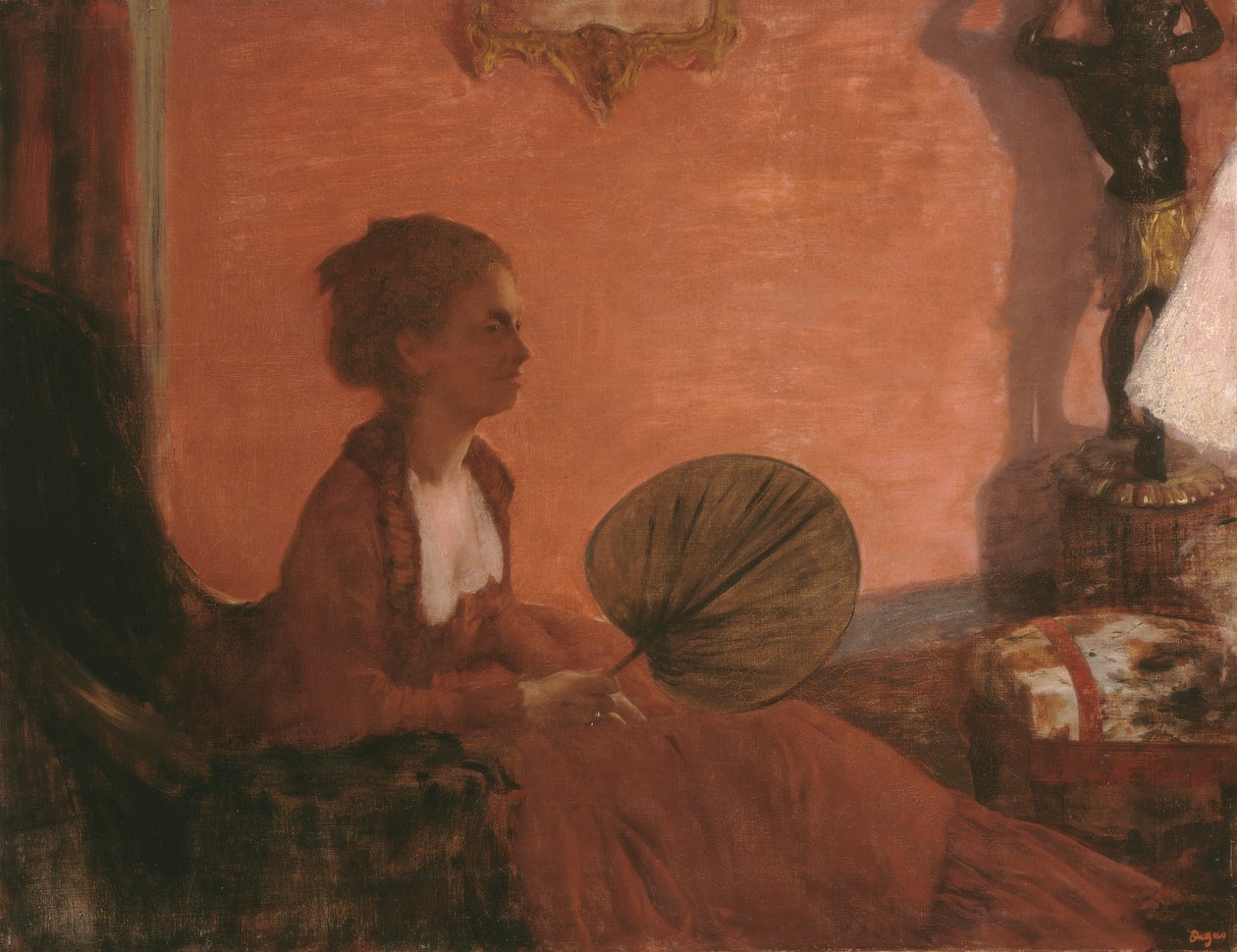 مدام كامو ، 1869-1870 بواسطة إدغار ديغا