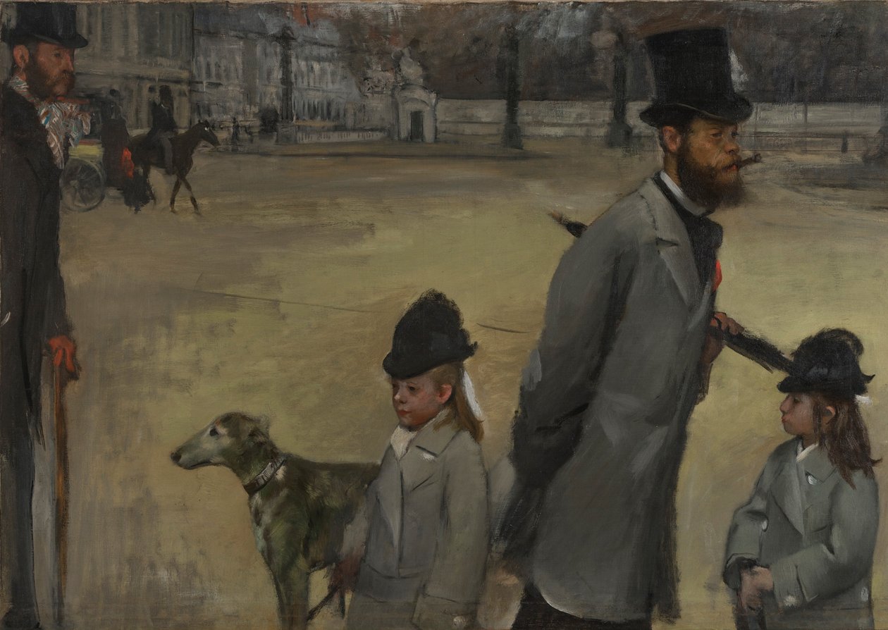 بلاس دي لا كونكورد ، 1875 بواسطة إدغار ديغا