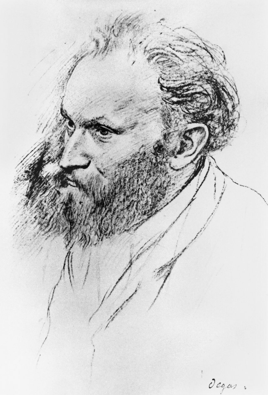 صورة إدوارد مانيه (1832-1883) بواسطة إدغار ديغا