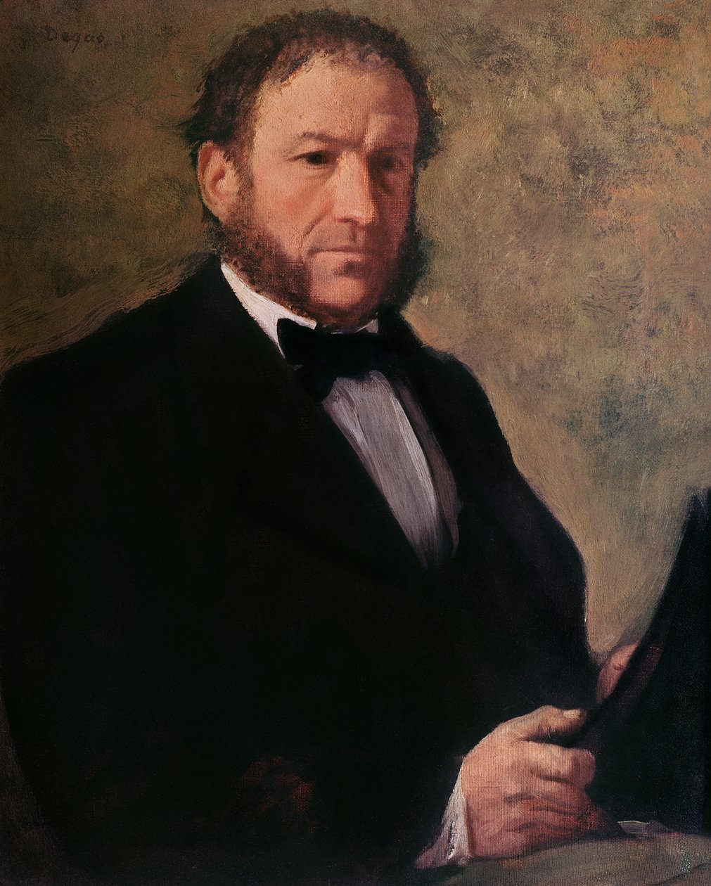 صورة مسيو رويل ، 1861 بواسطة إدغار ديغا