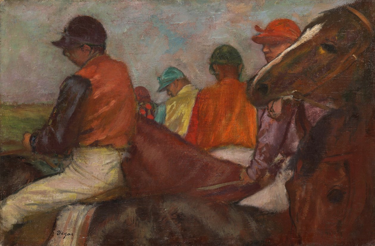 الفرسان ، c.1882 بواسطة إدغار ديغا