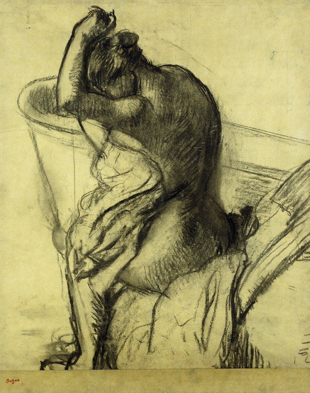 بعد الحمام Apres le Bain ، 1899 بواسطة إدغار ديغا