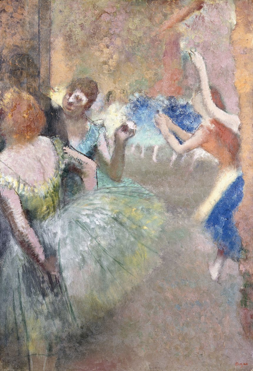 مشهد الباليه ، c.1885 بواسطة إدغار ديغا