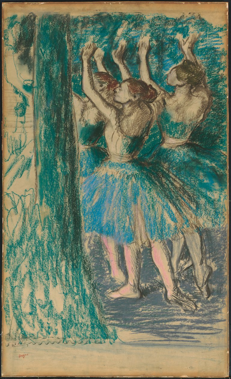 مجموعة الراقصين ، ج .1898 بواسطة إدغار ديغا