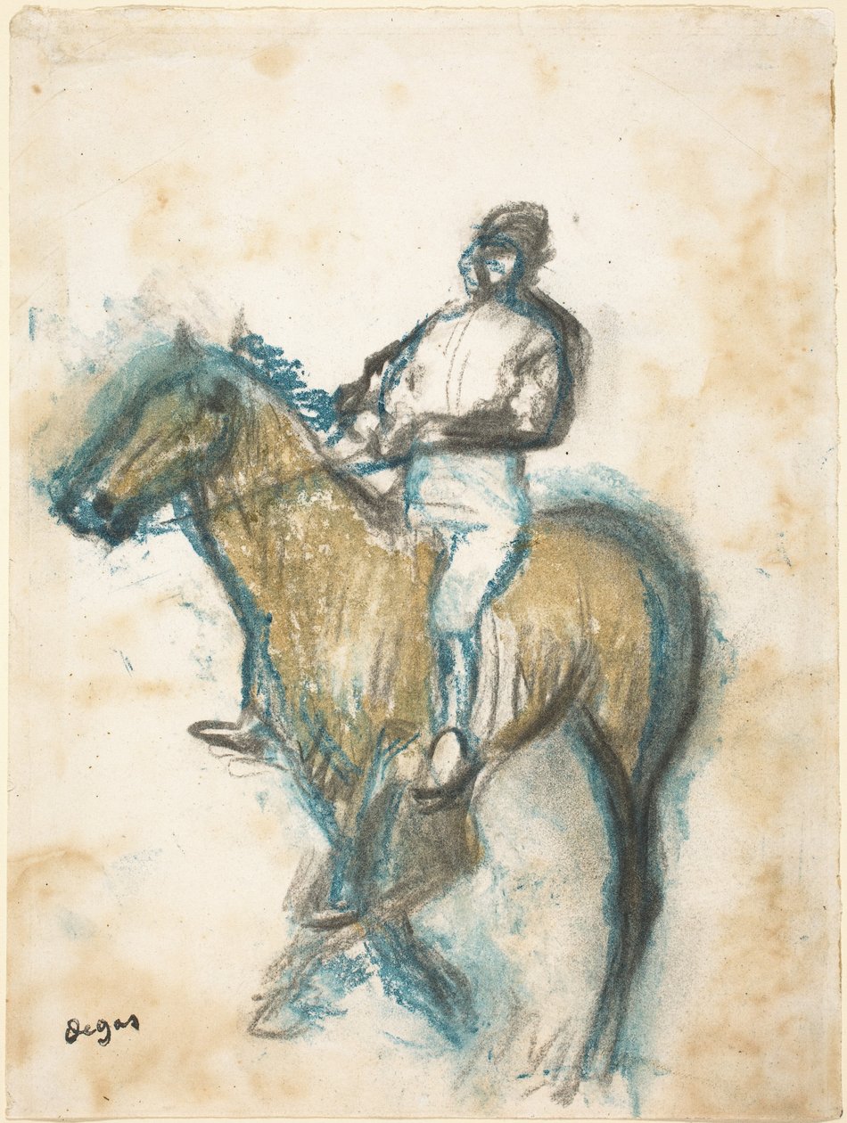 جوكي ، ج. 1898. بواسطة إدغار ديغا