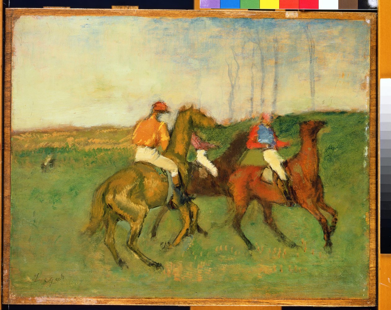 الفرسان والخيول السباق ، c.1890-95 بواسطة إدغار ديغا