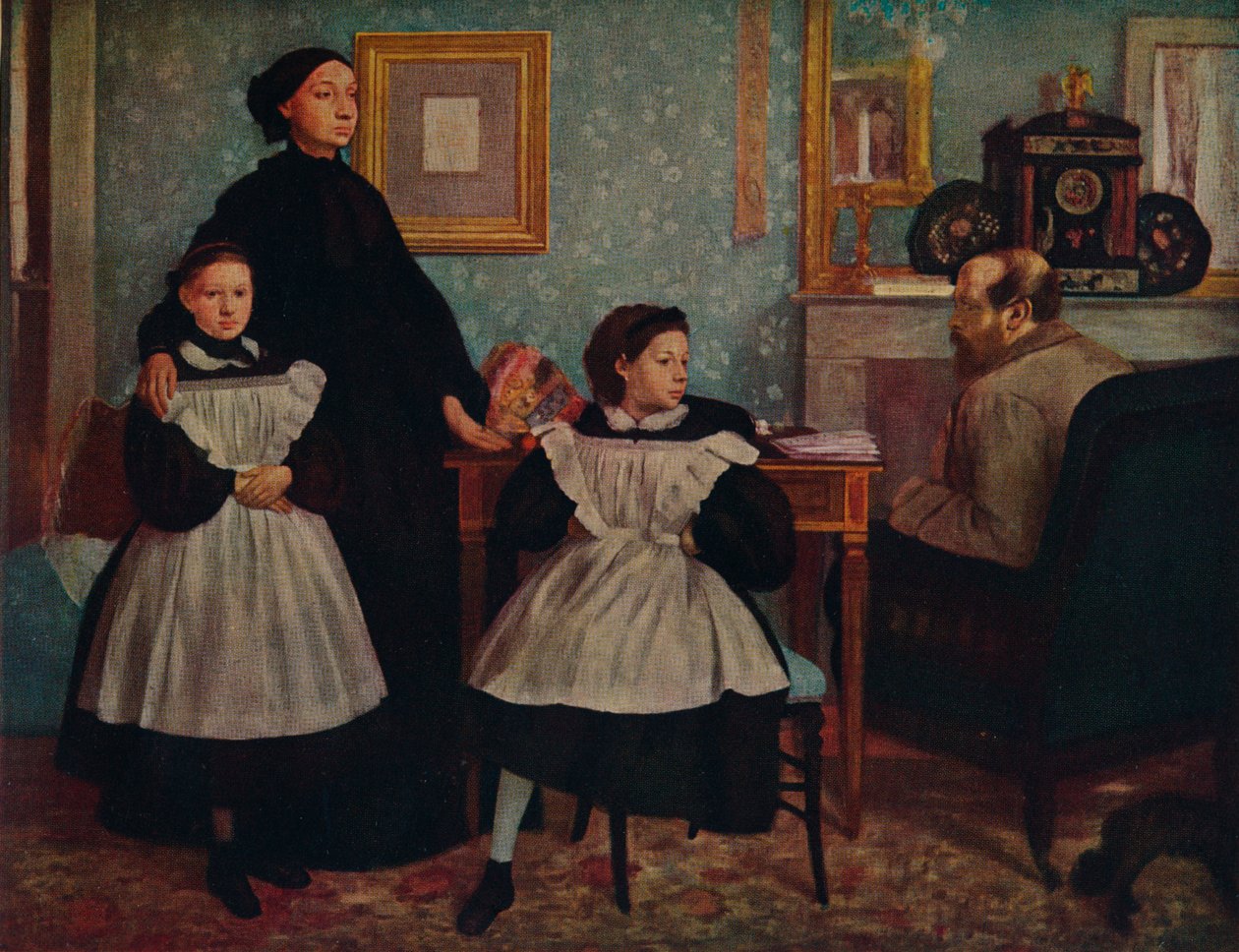 عائلة Bellelli ، c1867 بواسطة إدغار ديغا
