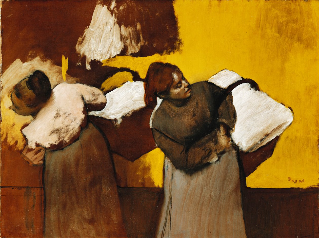مغاسل ، c.1876 بواسطة إدغار ديغا