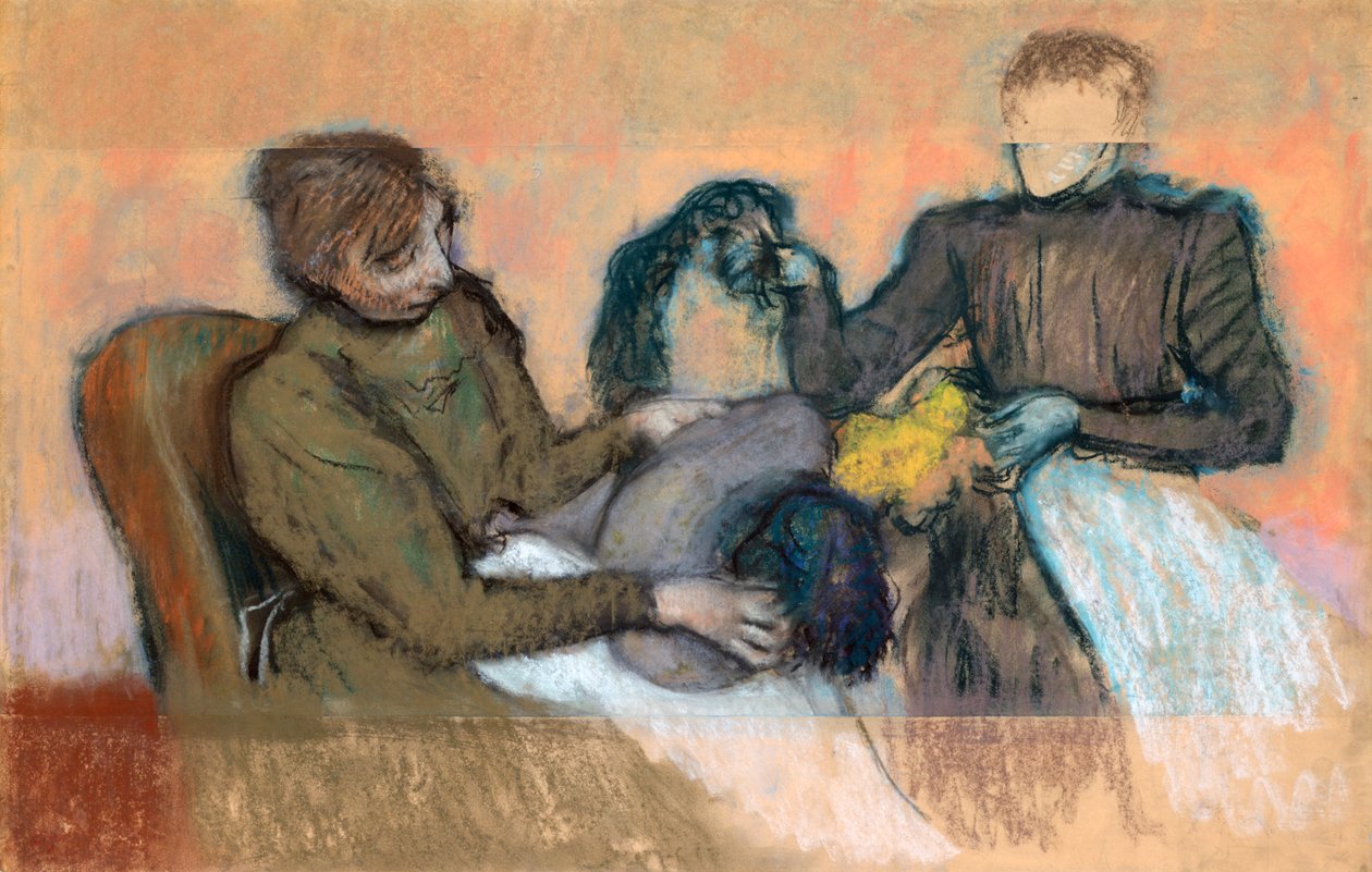 ميلينر تأثيث قبعة ، 1898 بواسطة إدغار ديغا