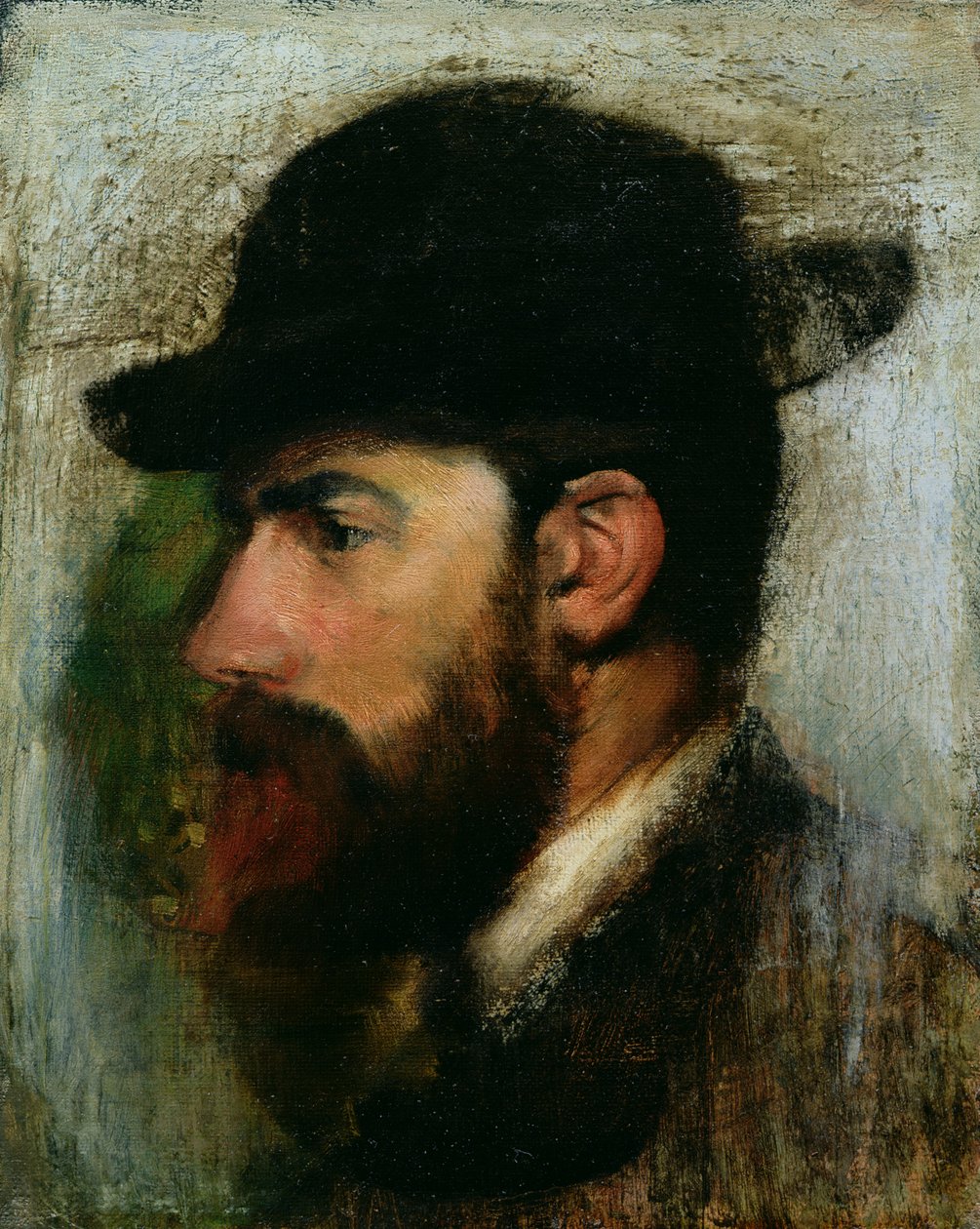 صورة هنري روارت (1833-1912) 1871 بواسطة إدغار ديغا