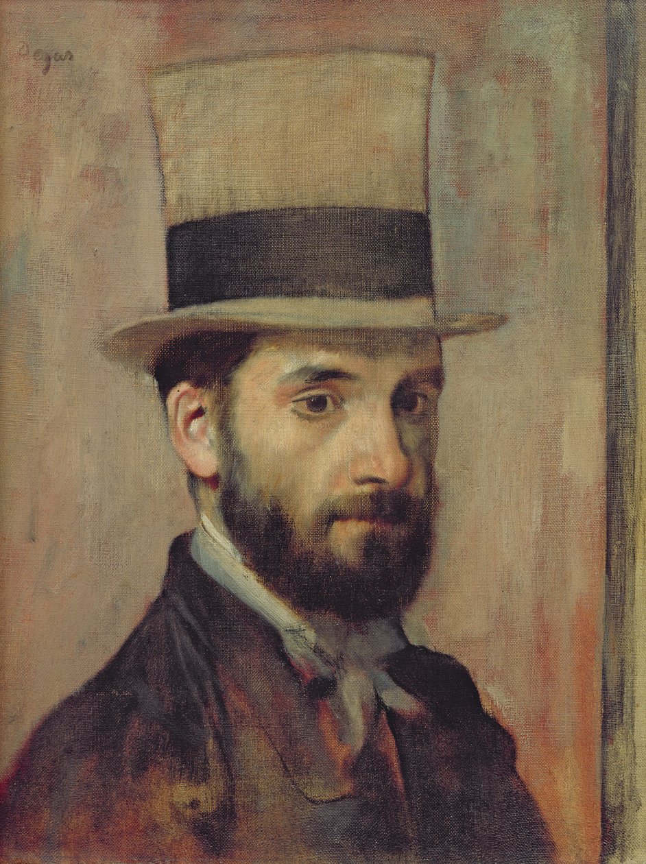 صورة ليون بونات (1833-1922) c.1863 بواسطة إدغار ديغا
