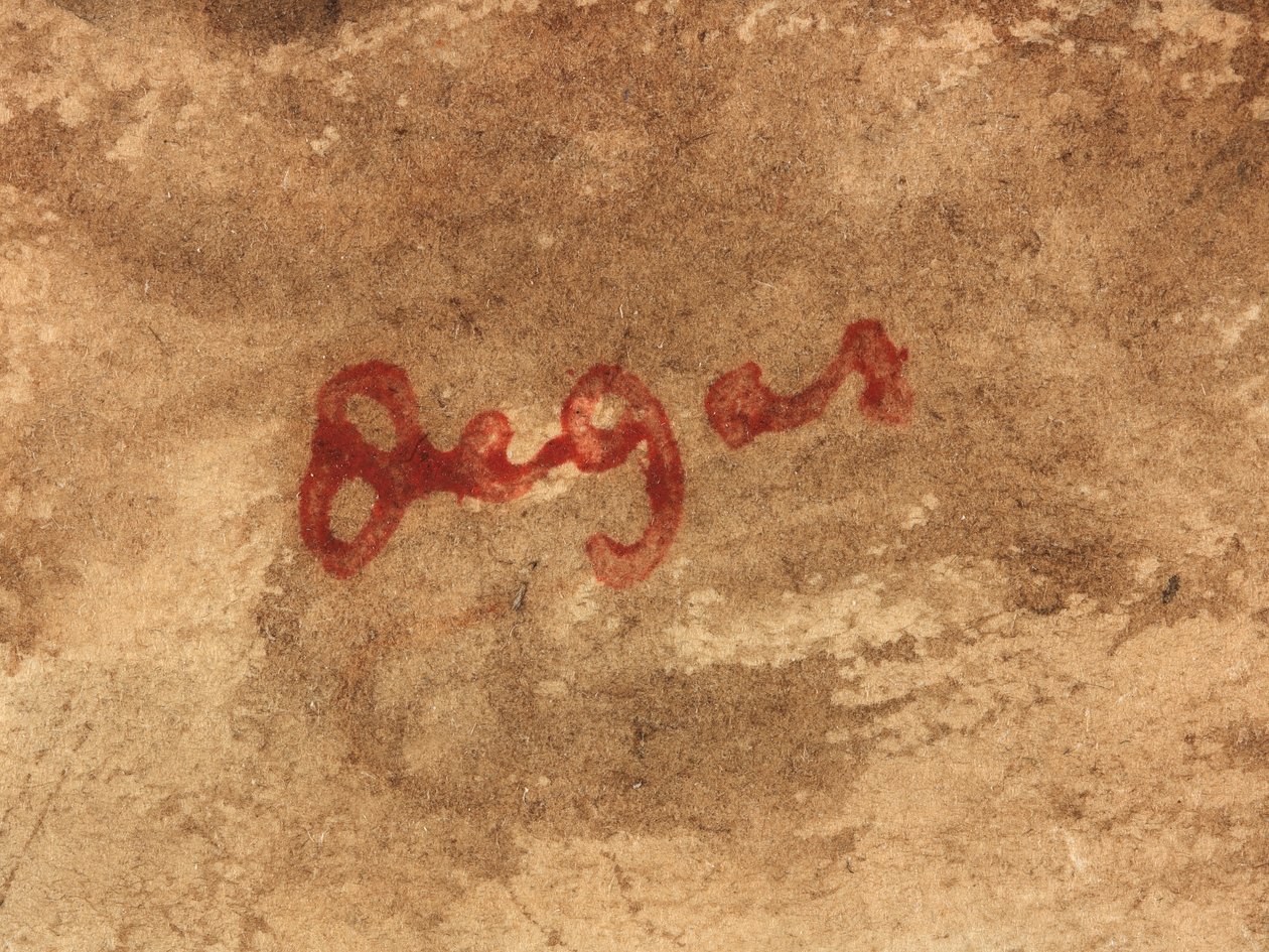 الصخور في Bagnoles-De-L "Orne بواسطة إدغار ديغا