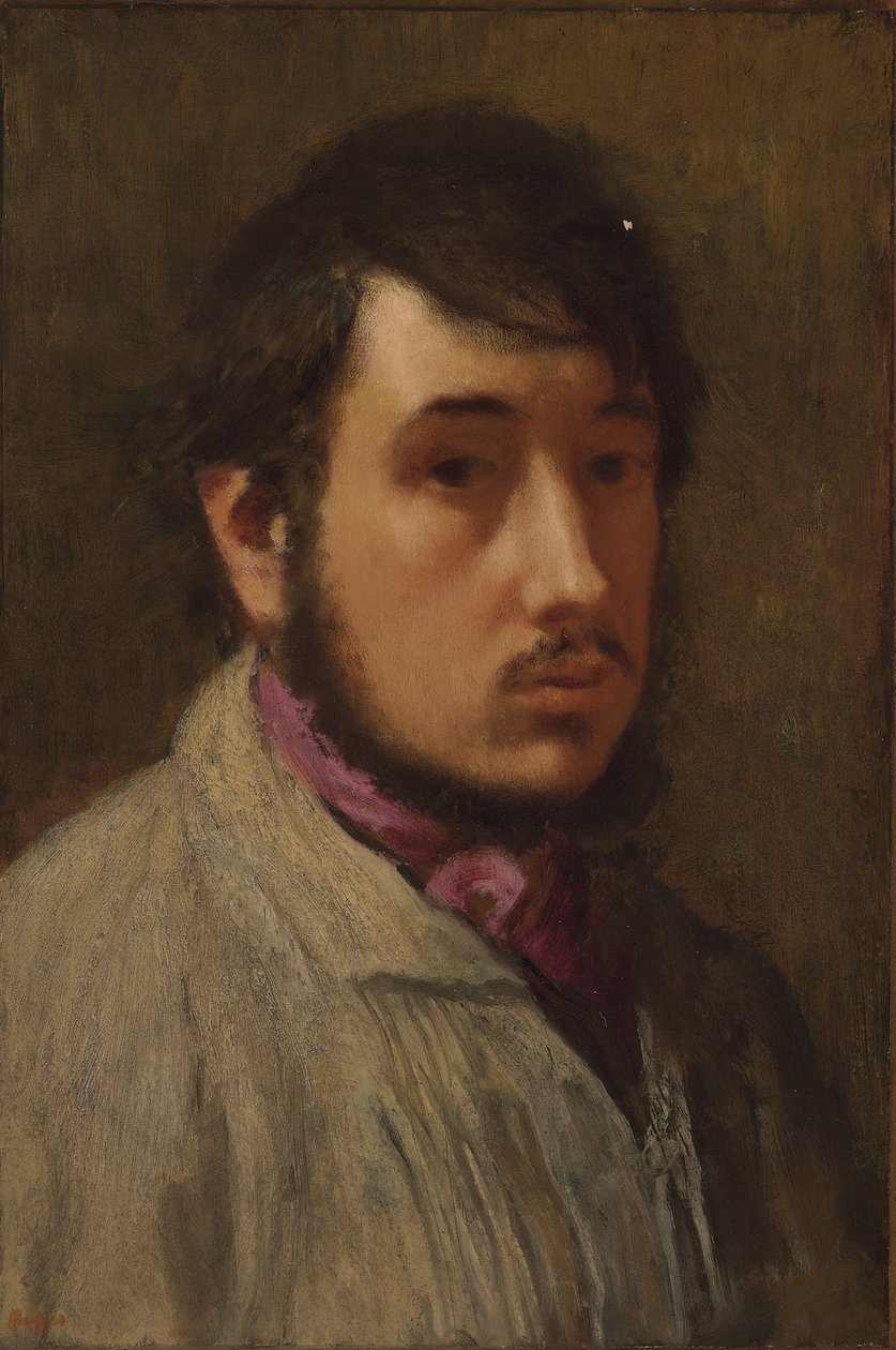 صورة الذات ، ج. 1858 بواسطة إدغار ديغا