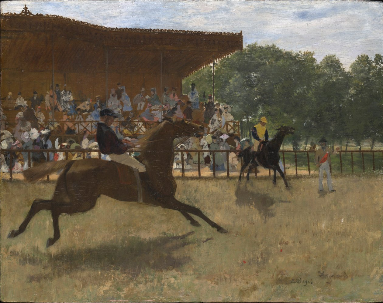 البداية الكاذبة ، c.1869-72 بواسطة إدغار ديغا