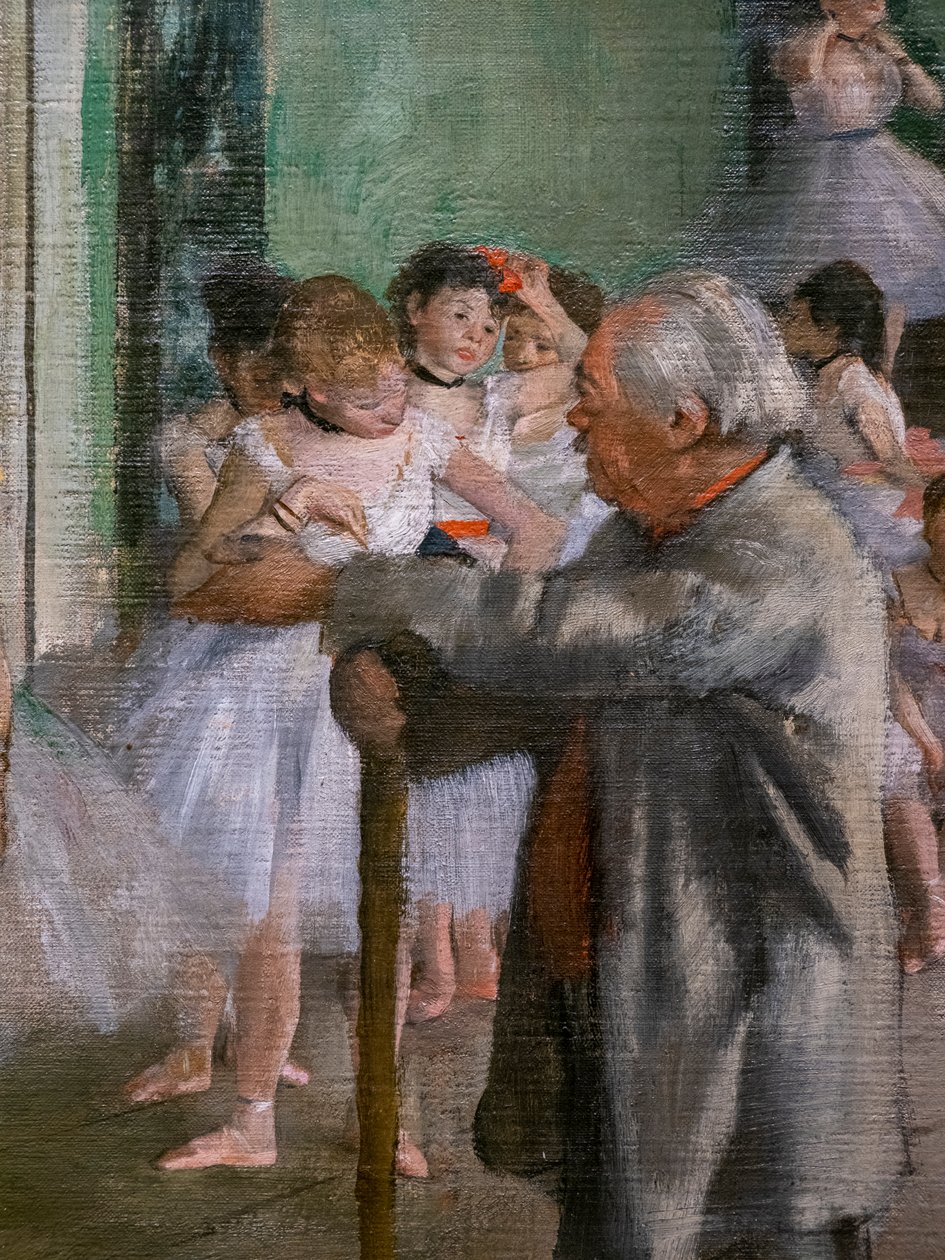 فصل الرقص (تفصيل). يبدأ في 1873 وينتهي في 1875-1876. زيت على قماش. بواسطة إدغار ديغا