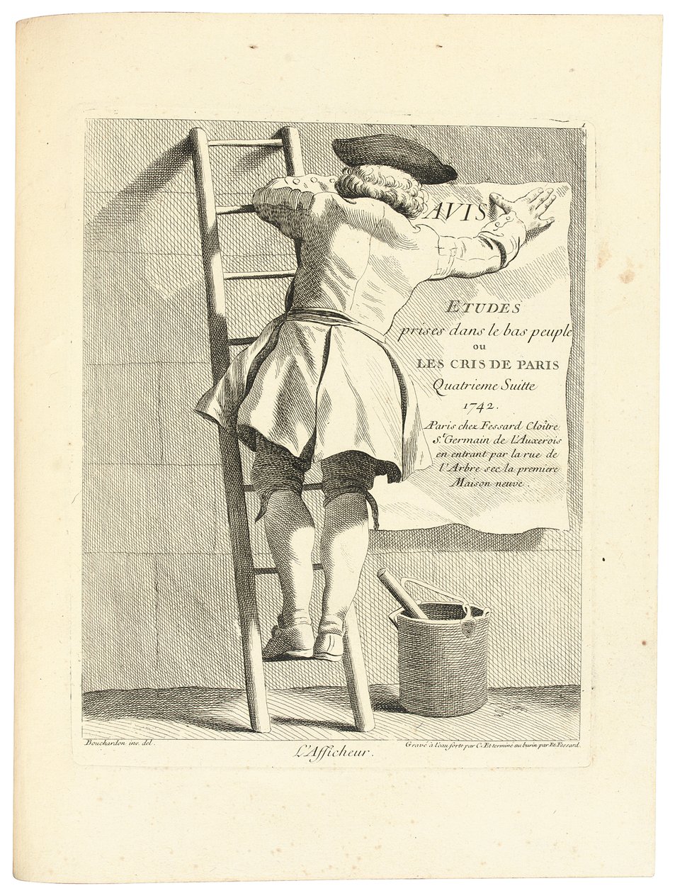 "العرض ، ج. 1737-1746 بواسطة إدم بوشارون
