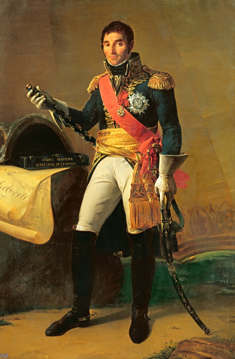 صورة أندريه ماسينا ، 1853 بواسطة Edme Adolphe Fontaine