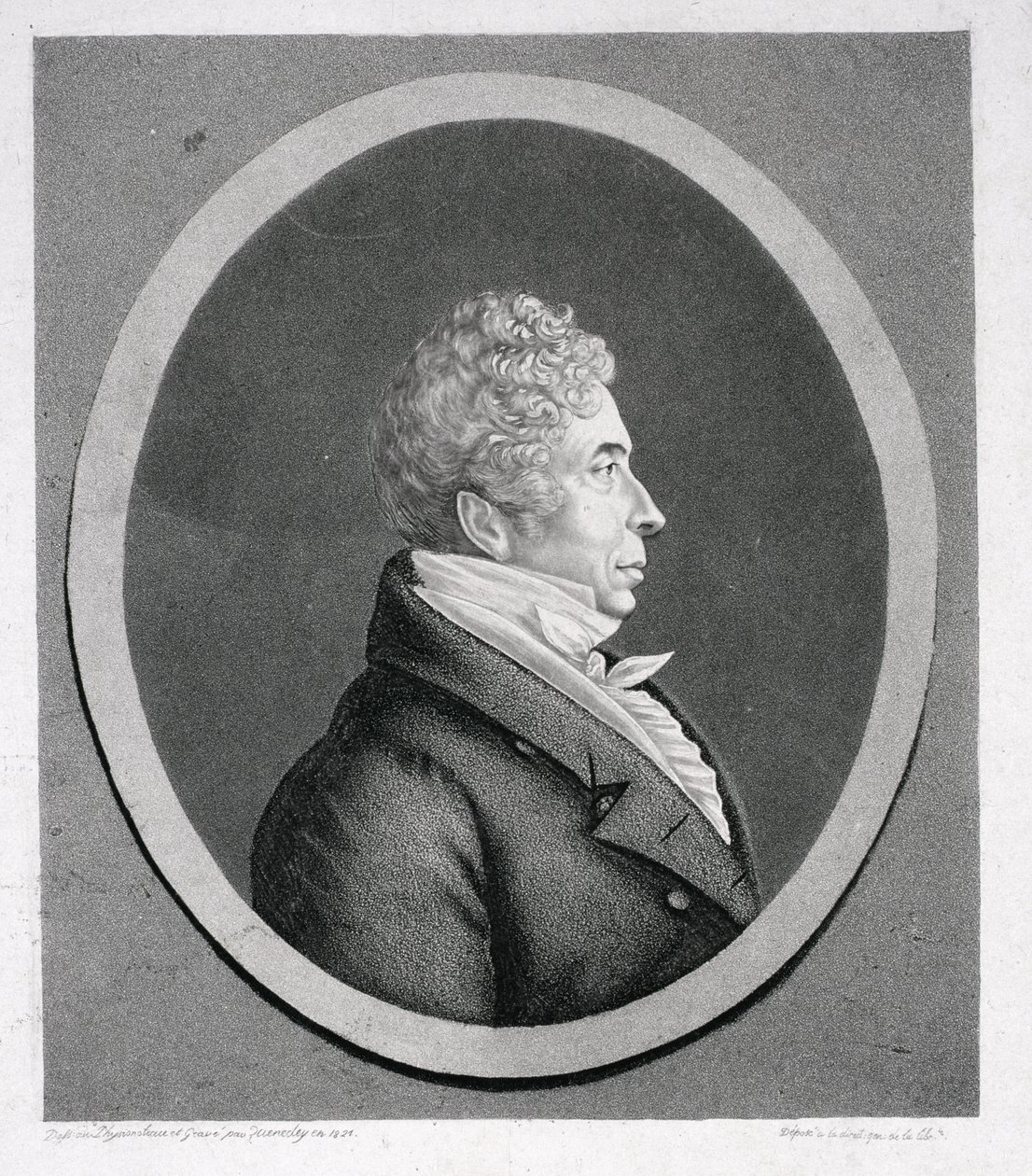 بيير جافو (176-1825) 1821 (أكواتينت) بواسطة إيدمي كوينيدي