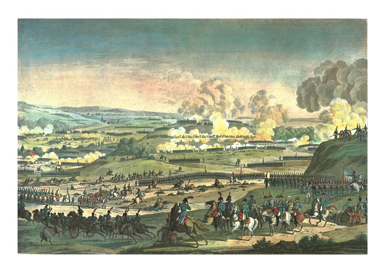 معركة بالقرب من جينا ، 14 أكتوبر 1806 ، c1850 بواسطة إدمي بوفينيت