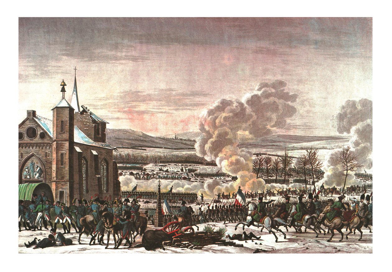 معركة إيلاو ، 9 فبراير 1807 ، c1850 بواسطة إدمي بوفينيت
