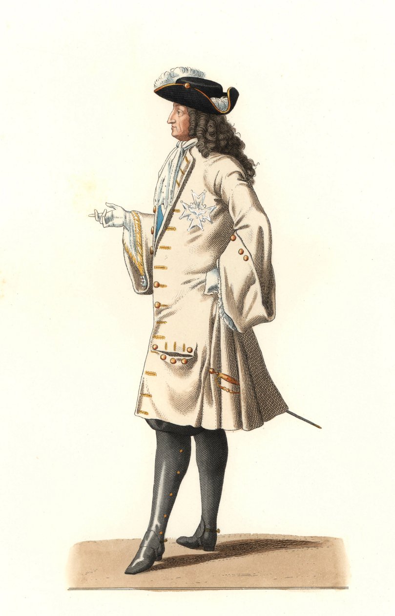 Louis XIV of France (1638-1715) بواسطة ادمون ليتشيفالييه شيفينارد
