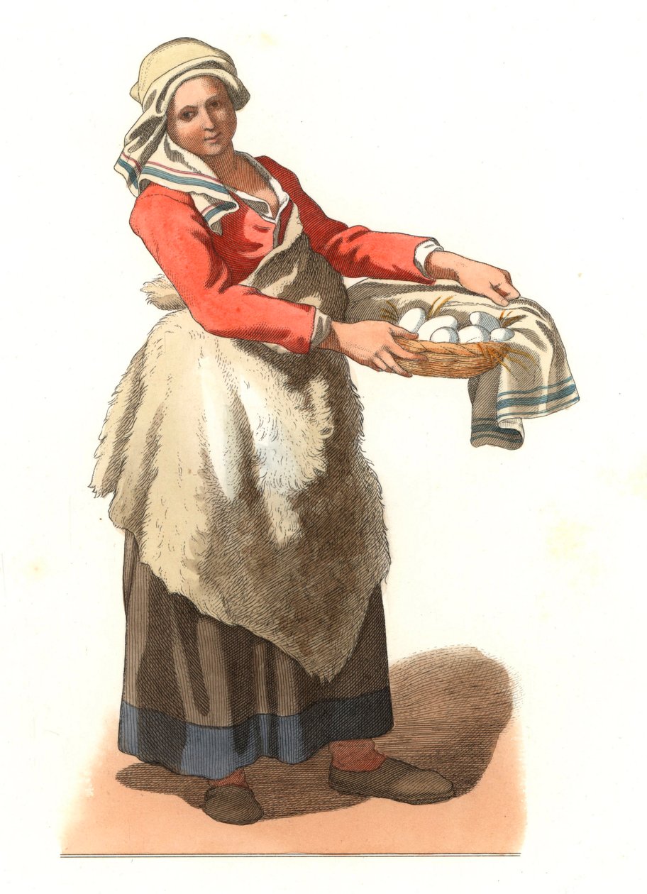 Peasant of Milan (Italy) بواسطة ادمون ليتشيفالييه شيفينارد
