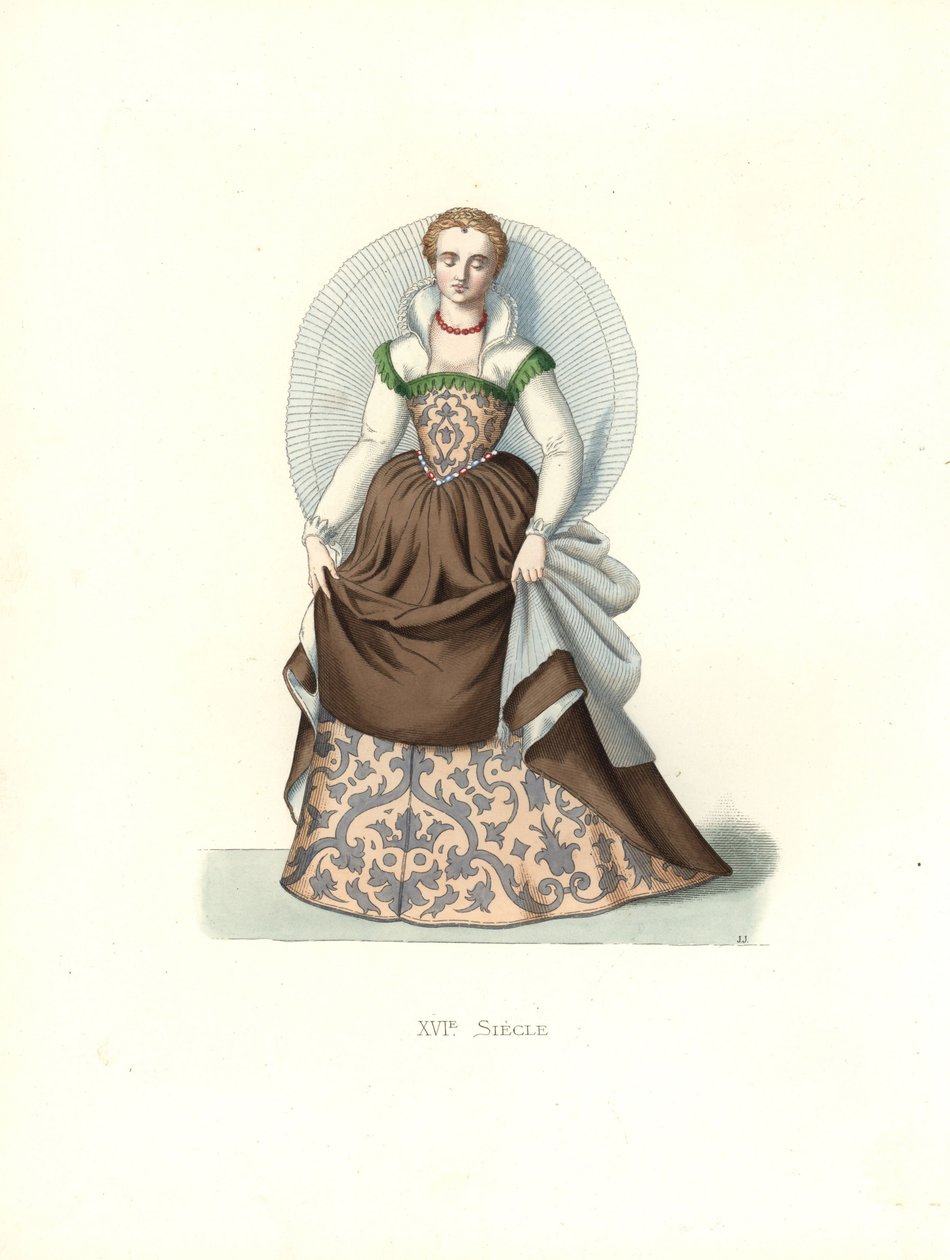 Venetian noblewoman بواسطة ادمون ليتشيفالييه شيفينارد