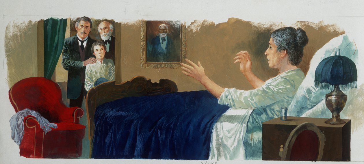 من جبال الأبينيني إلى جبال الأنديز من لوحة "القلب" لإدموندو دي أميسيس (1846-1908)، رسم بواسطة ادموندو دي أميسيس