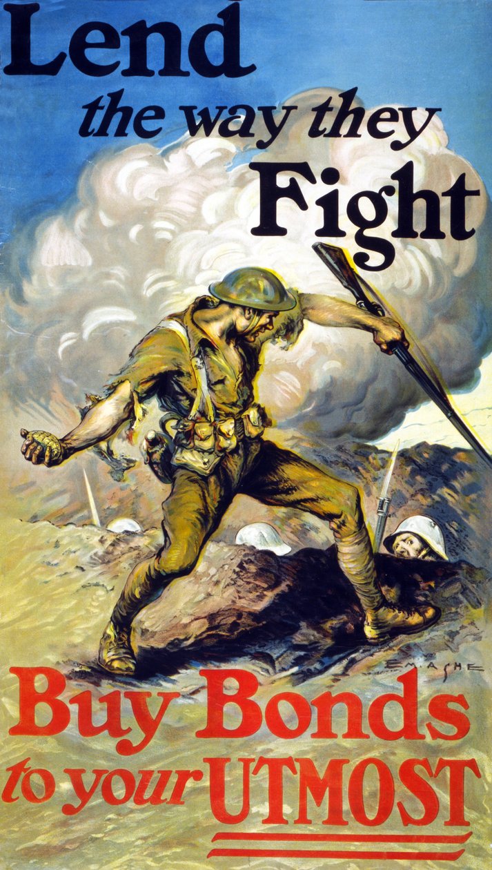 اقرض الطريقة التي يقاتلون بها ، 1918 بواسطة ادموند آش