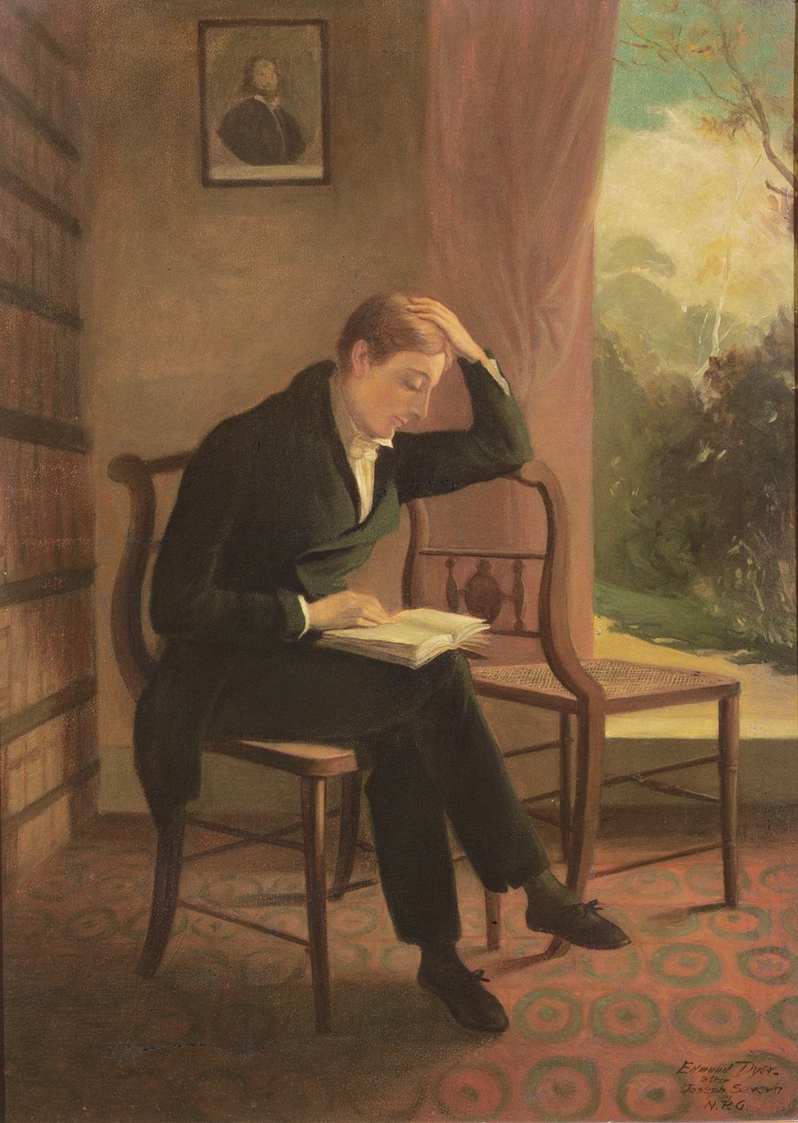 كيتس في وينتورث بليس ، بعد لوحة جوزيف سيفرن (1793-1879) ، 1933 بواسطة ادموند داير